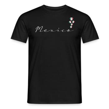 Mexique - T-shirt homme - noir - Devant - AI Model Male 178 light (178cm)