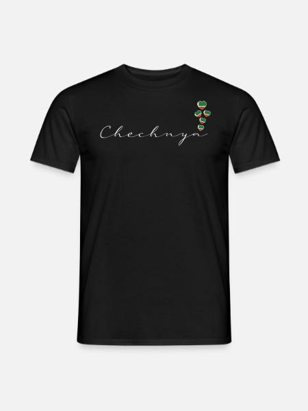Chechnya - Men's T-Shirt - black