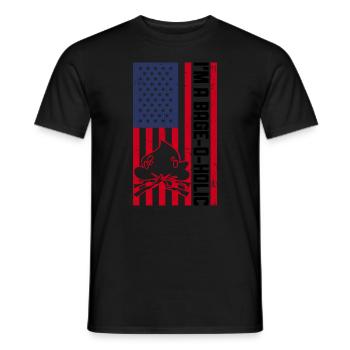 Scout Leader Usa Design Für Einen Patriotischen - Männer T-Shirt - Schwarz - Vorne - AI Model Male 178 light (178cm)