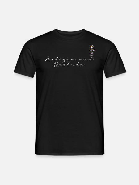 Antigua and Barbuda - Men's T-Shirt - black