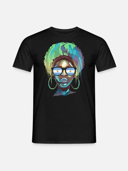 Argentina - Men's T-Shirt - black