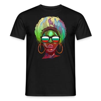 Bulgarien - Männer T-Shirt - Schwarz - Vorne - AI Model Male 178 light (178cm)