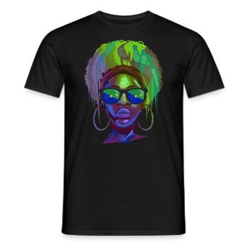 Christmas Island - Men's T-Shirt - black - Front - AI Model Male 178 light (178cm)