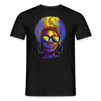 Bosnia and Herzegovina - Men's T-Shirt - black - Front - AI Model Male 178 light (178cm)