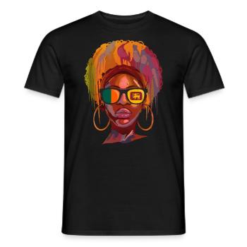 Sri Lanka - Männer T-Shirt - Schwarz - Vorne - AI Model Male 178 light (178cm)