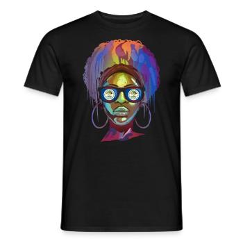 Belize - Männer T-Shirt - Schwarz - Vorne - AI Model Male 178 light (178cm)
