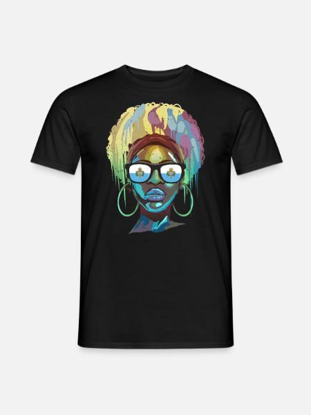 Saint-Marin - T-shirt homme - noir