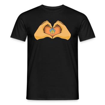 Bali - Männer T-Shirt - Schwarz - Vorne - AI Model Male 178 light (178cm)