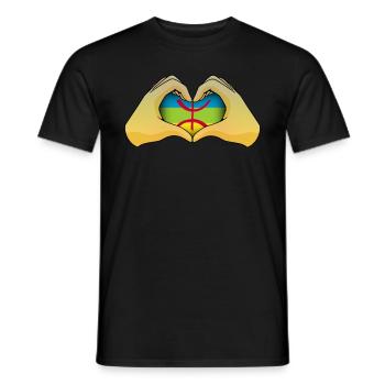 Amazigh - Men's T-Shirt - black - Front - AI Model Male 178 light (178cm)