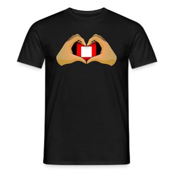 Baster - Männer T-Shirt - Schwarz - Vorne - AI Model Male 178 light (178cm)
