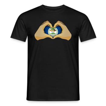 Belize - Männer T-Shirt - Schwarz - Vorne - AI Model Male 178 light (178cm)