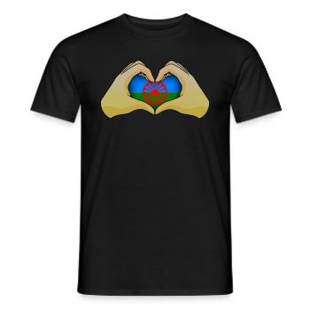 Roma - T-shirt homme - noir - Devant - AI Model Male 178 light (178cm)