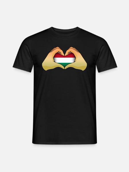 Hungary - Men's T-Shirt - black