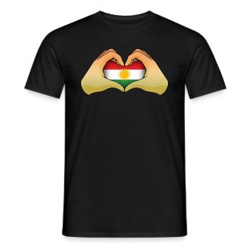 Kurdistan - T-shirt homme - noir - Devant - AI Model Male 178 light (178cm)