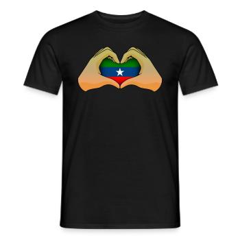 Ogaden - Men's T-Shirt - black - Front - AI Model Male 178 light (178cm)