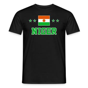 Nouvelle-Zélande - T-shirt homme - noir - Devant - AI Model Male 178 light (178cm)
