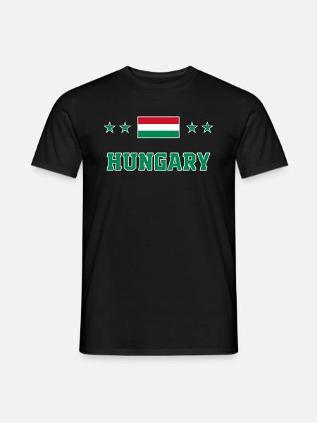Hungary - Men's T-Shirt - black