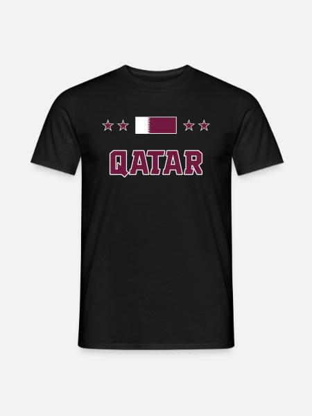 Qatar - T-shirt homme - noir