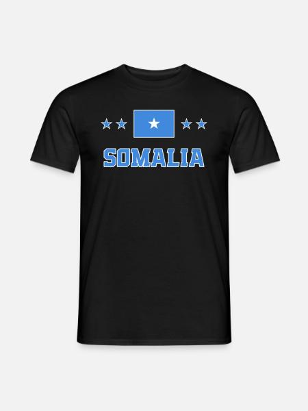 Somalie - T-shirt homme - noir