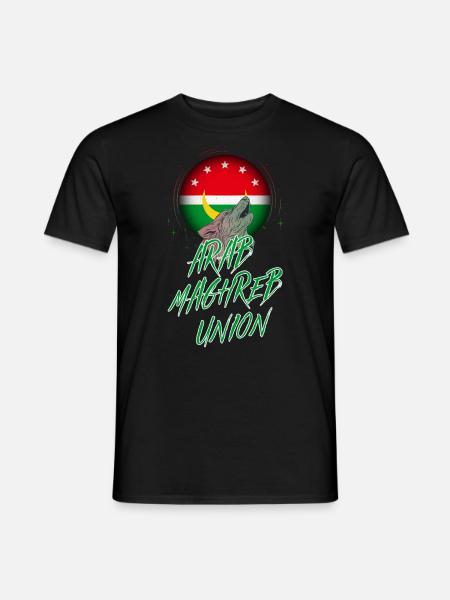 Arab Maghreb Union - Men's T-Shirt - black