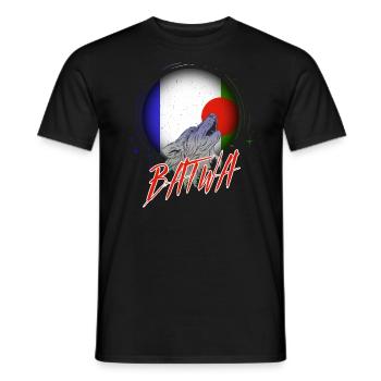 Batwa - T-shirt homme - noir - Devant - AI Model Male 178 light (178cm)