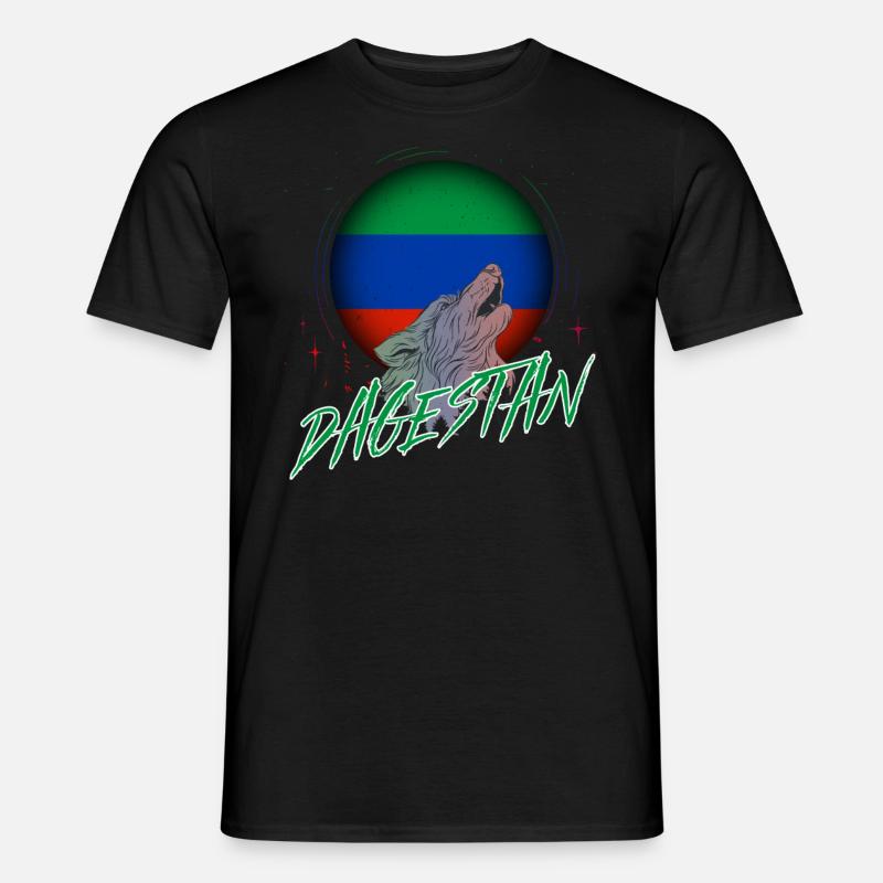Dagestan - Männer T-Shirt - Schwarz