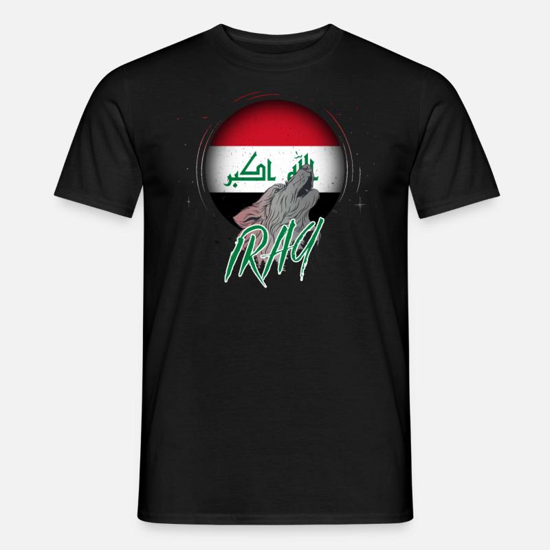 Irak - Männer T-Shirt - Schwarz