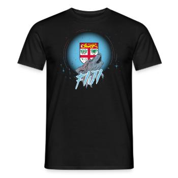 Fiji - Men's T-Shirt - black - Front - AI Model Male 178 light (178cm)