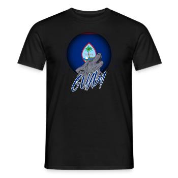 Guam - T-shirt homme - noir - Devant - AI Model Male 178 light (178cm)