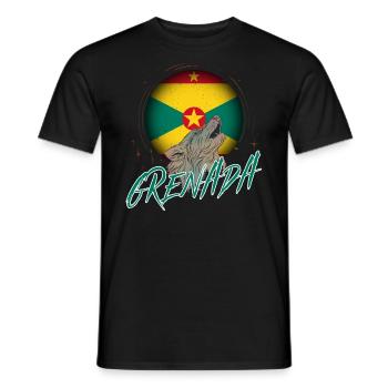 Grenade - T-shirt homme - noir - Devant - AI Model Male 178 light (178cm)