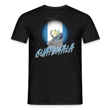 Guatemala - Men's T-Shirt - black - Front - AI Model Male 178 light (178cm)