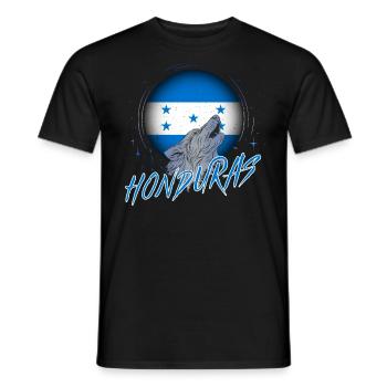 Honduras - Männer T-Shirt - Schwarz - Vorne - AI Model Male 178 light (178cm)