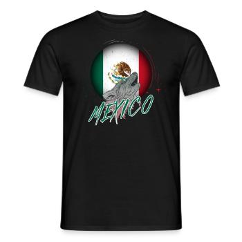 Mexique - T-shirt homme - noir - Devant - AI Model Male 178 light (178cm)