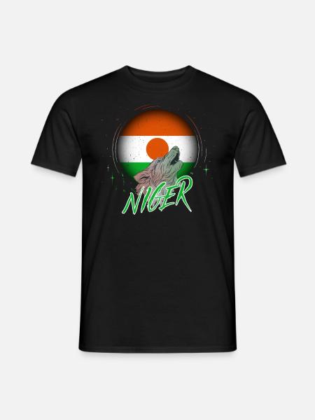 Niger - Men's T-Shirt - black