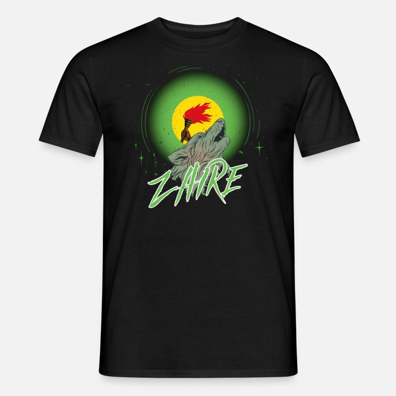 Zaire - Männer T-Shirt - Schwarz