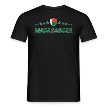 Madagaskar - Männer T-Shirt - Schwarz - Vorne - AI Model Male 178 light (178cm)