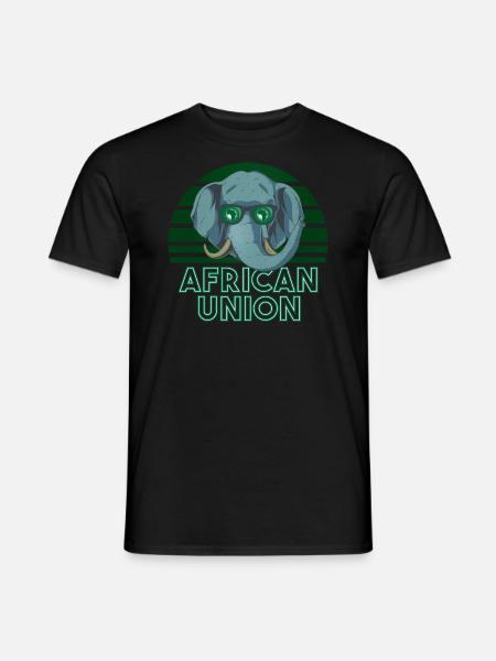 African Union - Men's T-Shirt - black