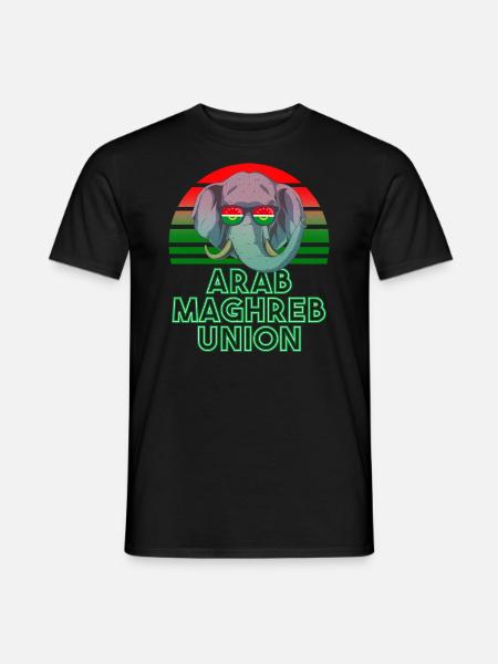 Arab Maghreb Union - Men's T-Shirt - black