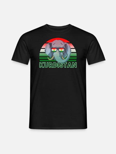 Kurdistan - T-shirt homme - noir