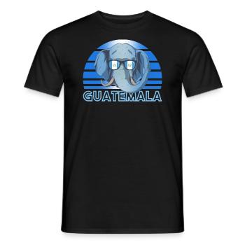Guatemala - Men's T-Shirt - black - Front - AI Model Male 178 light (178cm)
