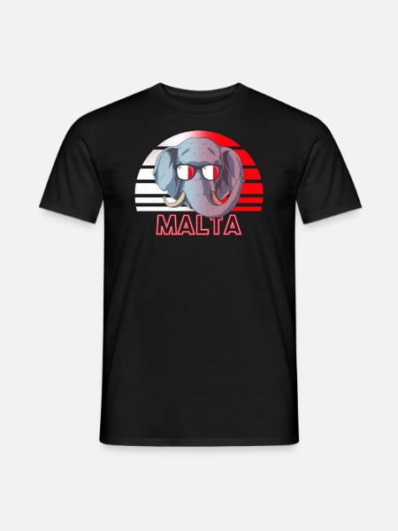 Malta - Men's T-Shirt - black