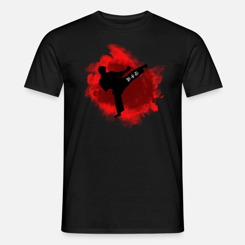 Karate - Männer T-Shirt - Schwarz