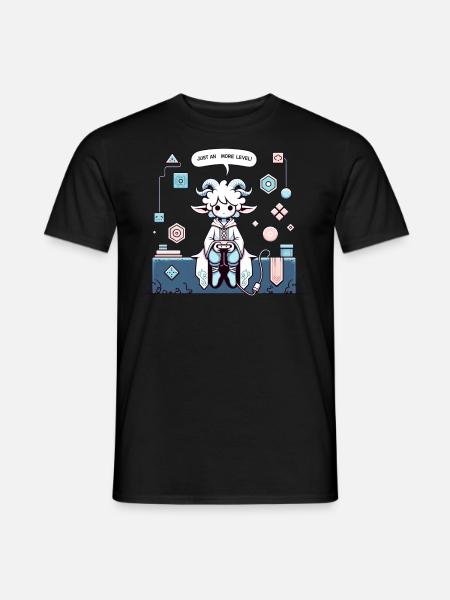 Just One More Level! - Men's T-Shirt - black