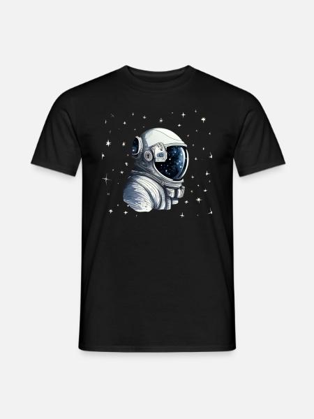 Astronaute - T-shirt homme - noir