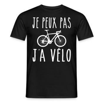 Ich kann kein Fahrrad haben - Männer T-Shirt - Schwarz - Vorne - AI Model Male 178 light (178cm)