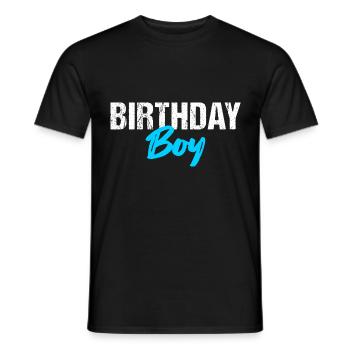 Birthday Boy - Männer T-Shirt - Schwarz - Vorne - AI Model Male 178 light (178cm)