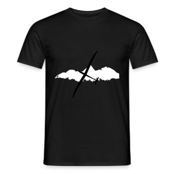 Glider Glider Glider Pilot Pilot - Men's T-Shirt - black - Front - AI Model Male 178 light (178cm)