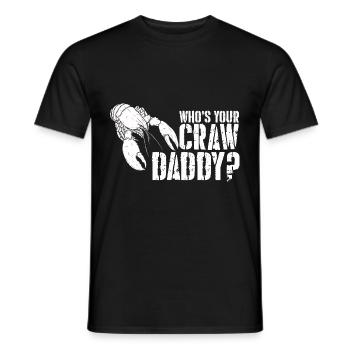Cancer Dad Cooking Crabs Season Lobster Dad - Men's T-Shirt - black - Front - AI Model Male 178 light (178cm)