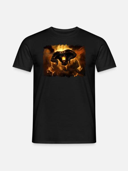 BALR0G Fire Monster - Men's T-Shirt - black