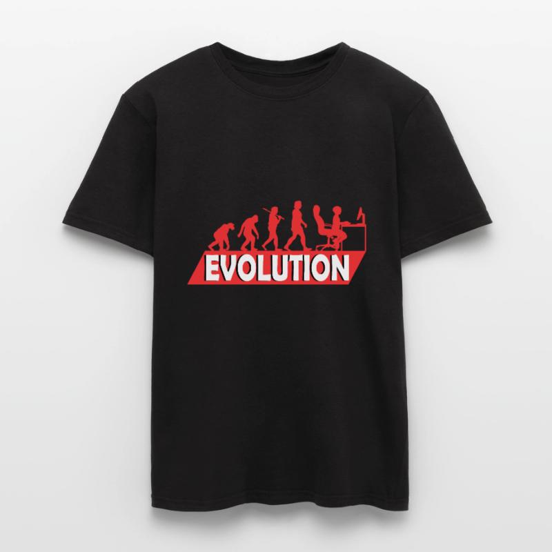 Computer Nerd Programmeur Evolution drôle T-shirt homme